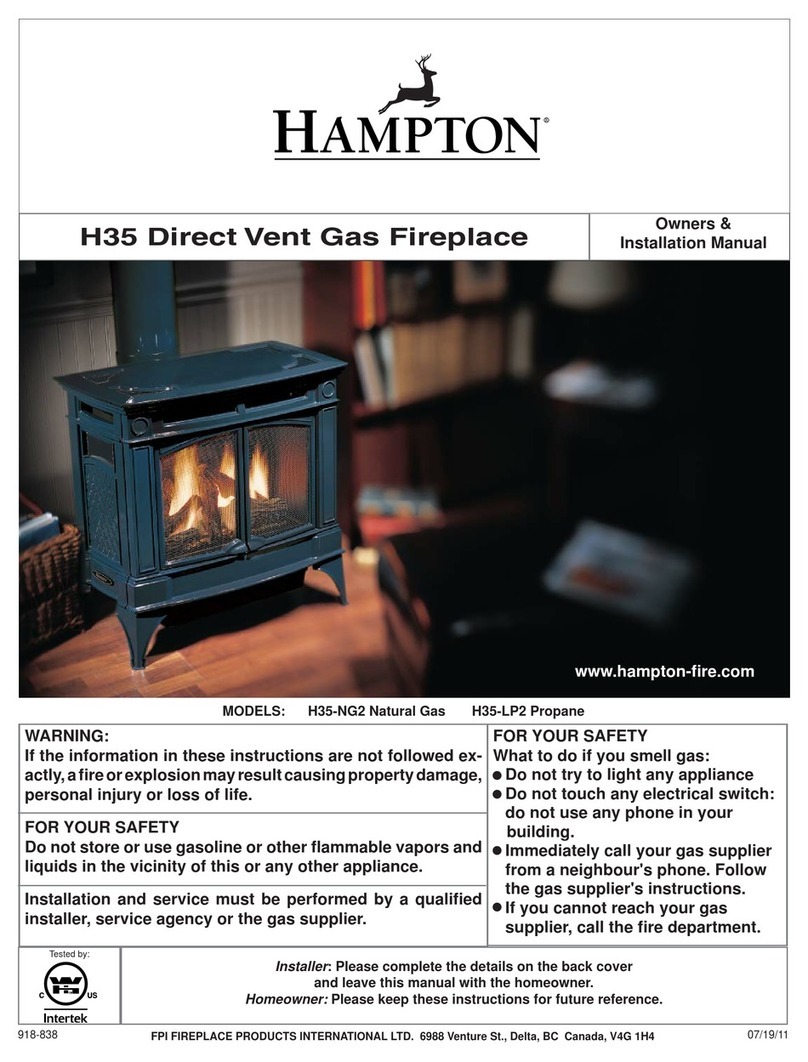 HAMPTON BAY H35-NG2 Guide de démarrage rapide
