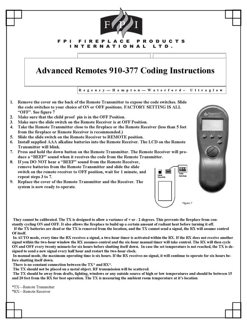 FPI 910-377 Manuel utilisateur