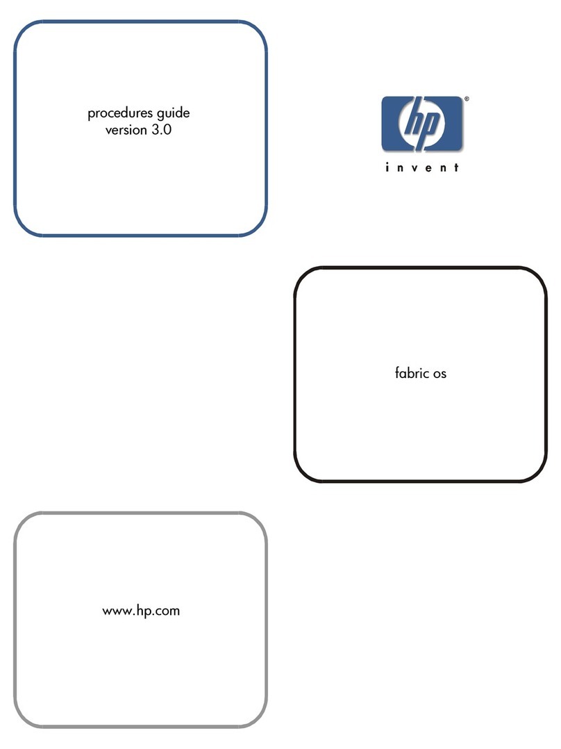 HP StorageWorks 8B - FC Entry Switch Manuel utilisateur HP StorageWorks 8B - FC Entry Switch Manuel utilisateur