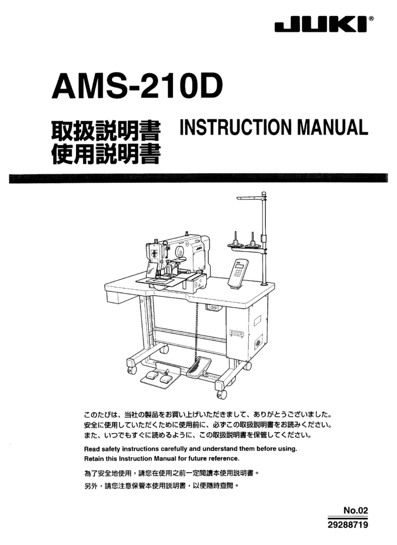 JUKI AMS-210D Manuel utilisateur