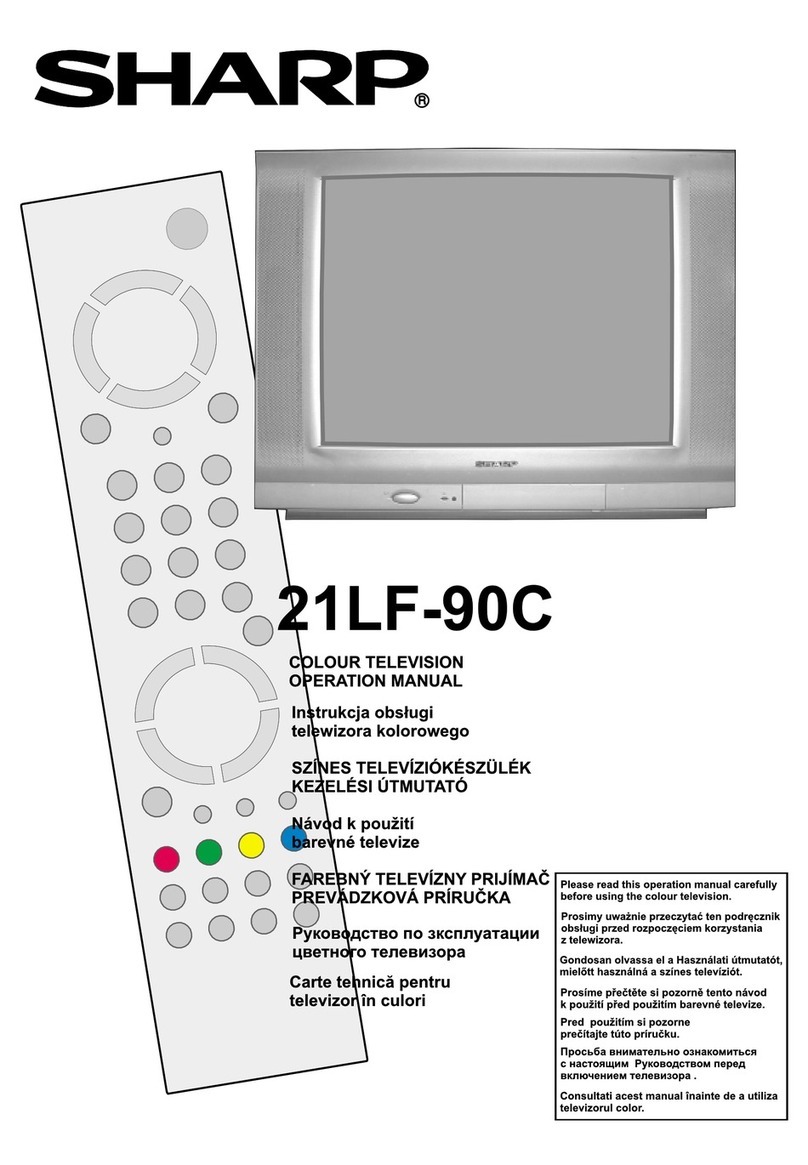 Sharp 21LF-90C Manuel utilisateur