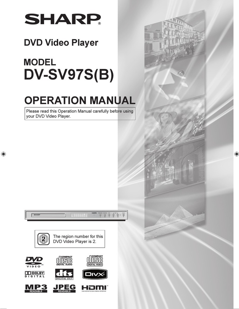 Sharp DV-SV97S(B) Manuel utilisateur