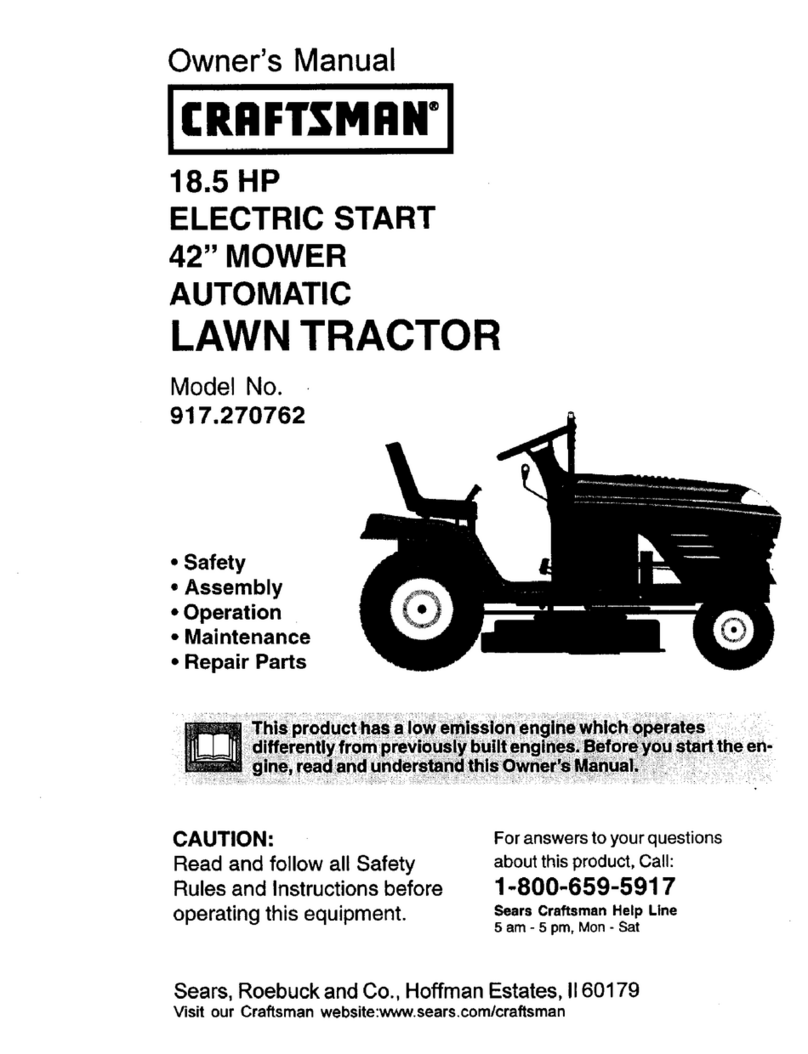 Craftsman 917.270762 Manuel utilisateur