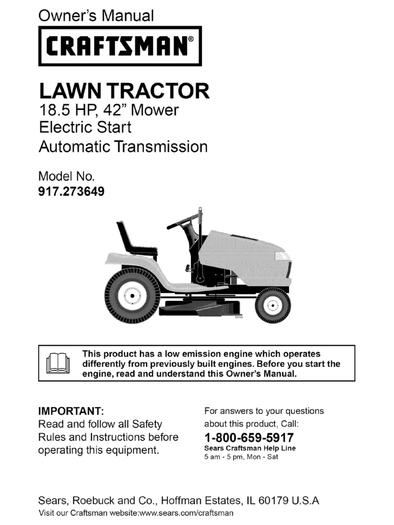 Craftsman 917.273649 Manuel utilisateur