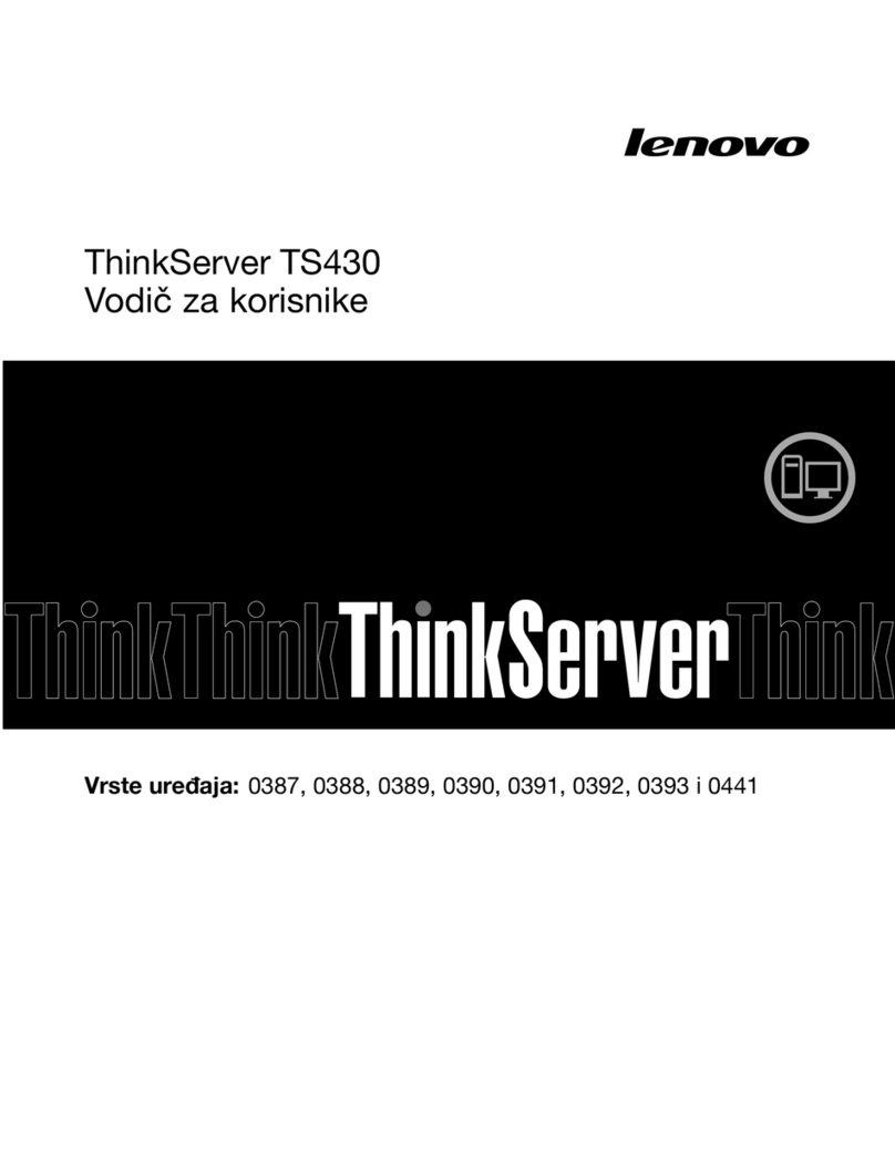 Lenovo ThinkServer TS430 Mode d’emploi