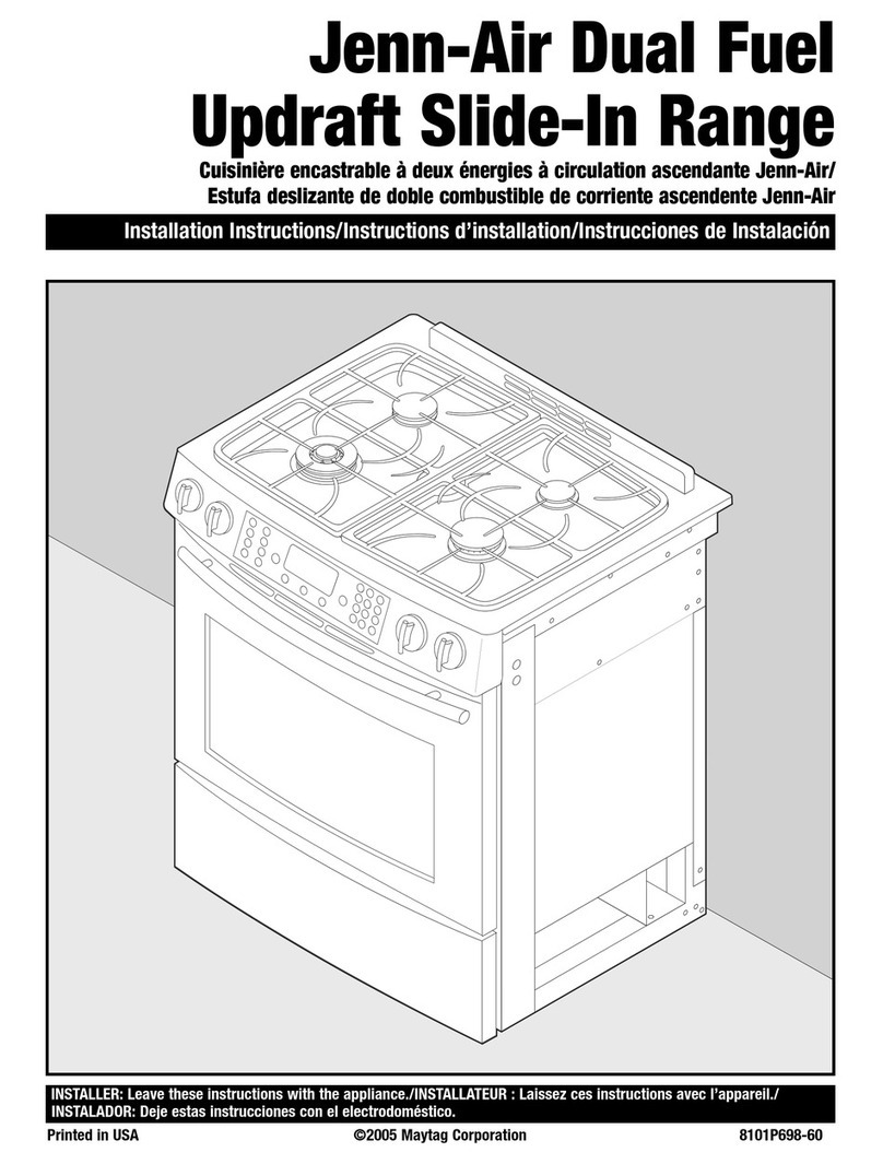 Jenn-Air JDS8850BDB Manuel utilisateur