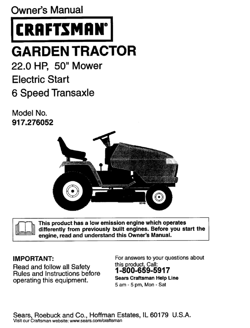 Craftsman 917.276052 Manuel utilisateur