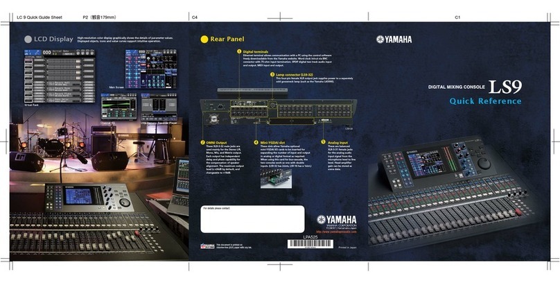 Yamaha LS9 Editor Manuel utilisateur