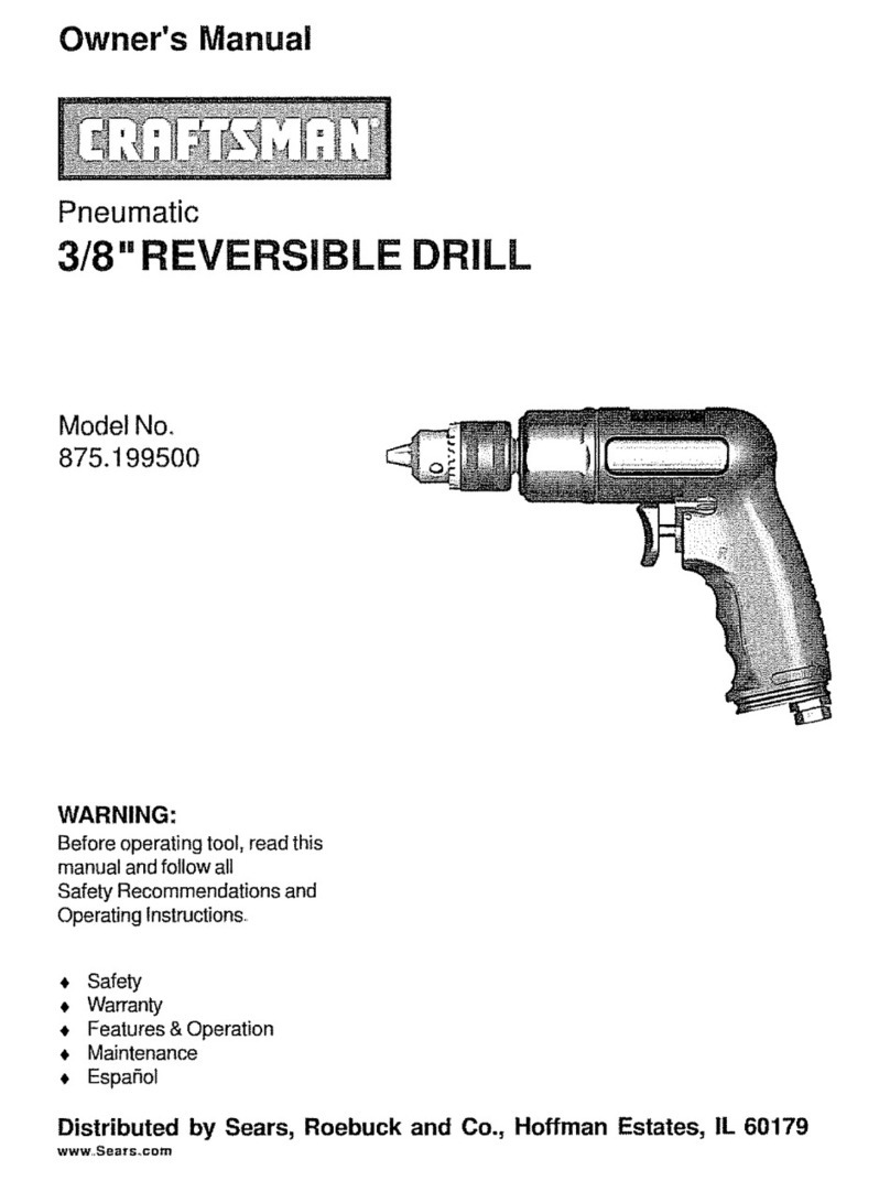 Craftsman 875.199500 Manuel utilisateur