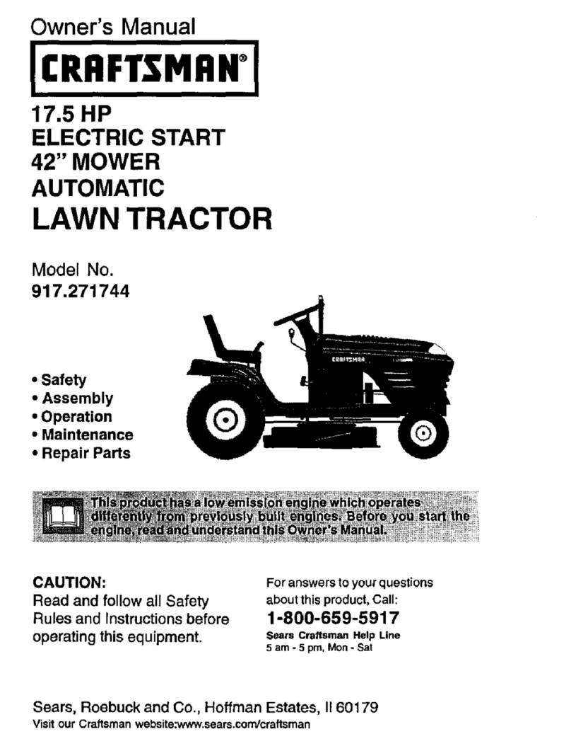 Craftsman 917.271744 Manuel utilisateur Craftsman 917.271744 Manuel utilisateur