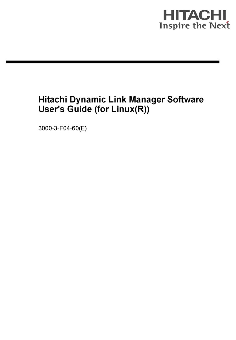 Hitachi HPE XP P9500 Manuel utilisateur