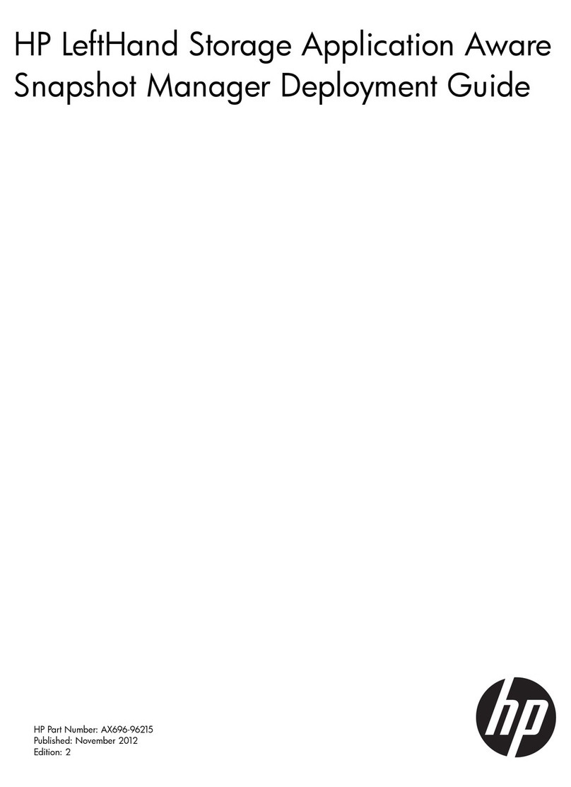 HP Storevirtual 4000 Guide de référence rapide