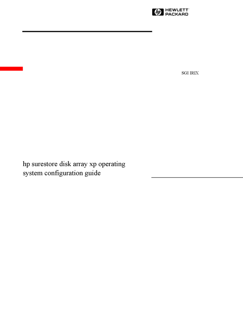 HP Surestore Disk Array 12h - And FC60 Manuel utilisateur