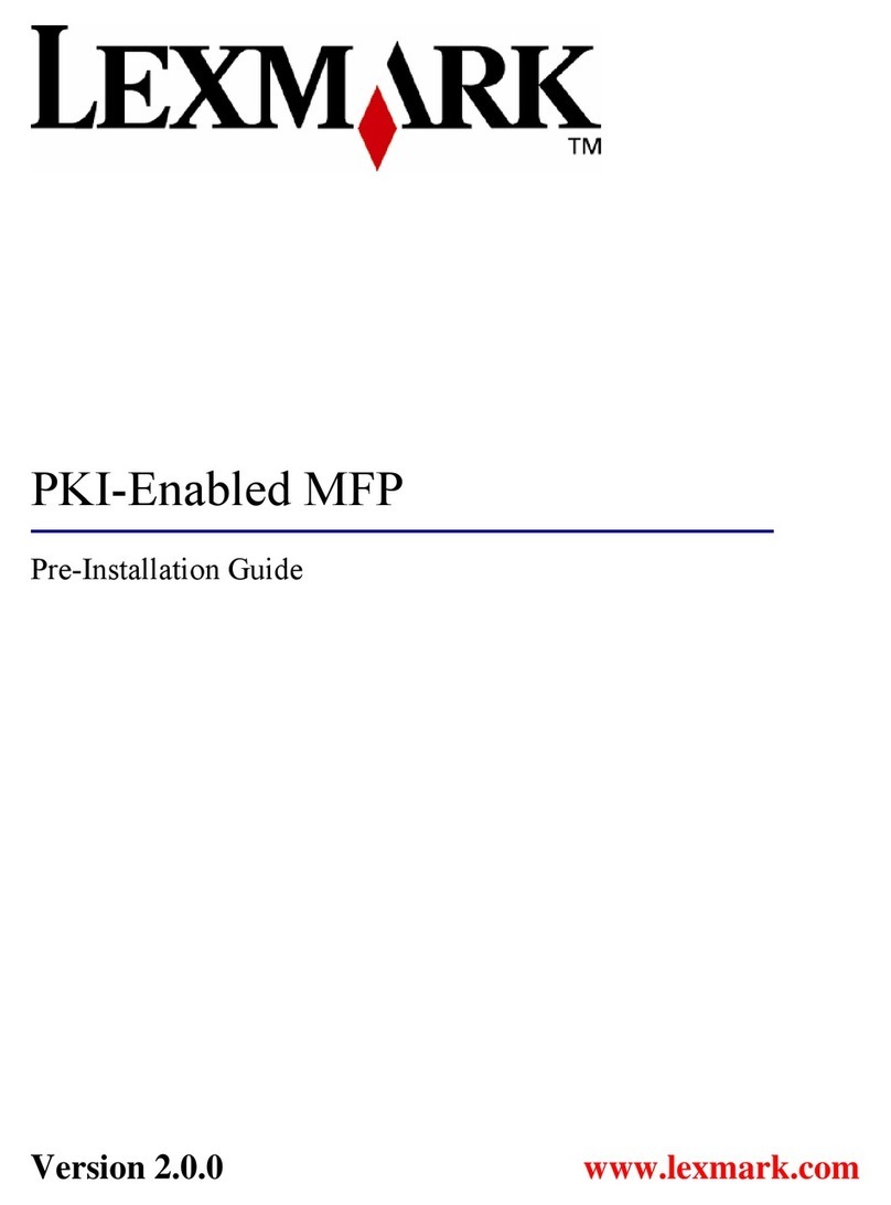 Lexmark X782E Manuel utilisateur Lexmark X782E Manuel utilisateur