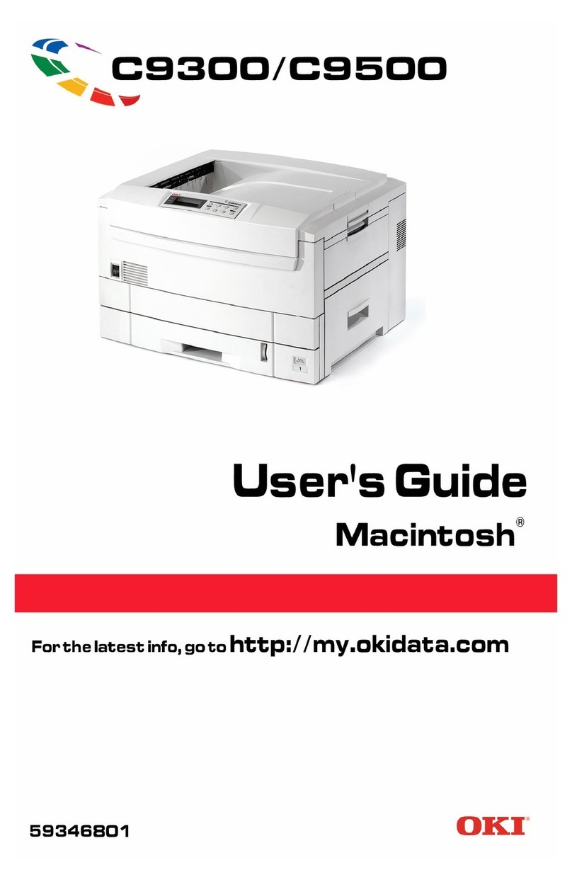 Oki C9300 Series Manuel utilisateur