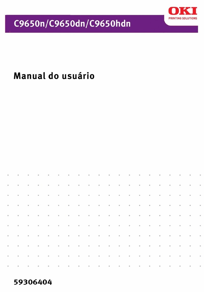 Oki C 9650dn Manuel utilisateur