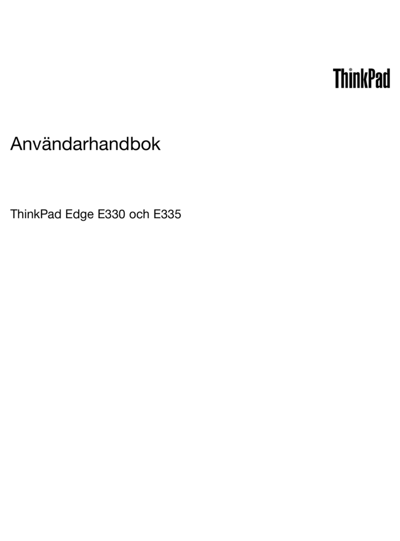 Lenovo ThinkPad Edge E330 Manuel utilisateur