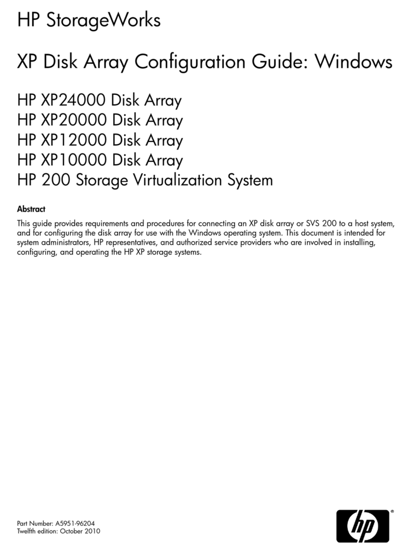 HP XP20000/XP24000 Manuel utilisateur