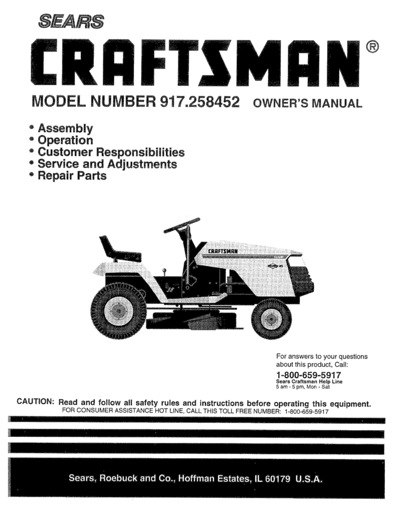 Craftsman 917.258452 Manuel utilisateur