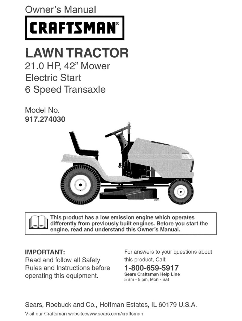 Craftsman 917.274030 Manuel utilisateur