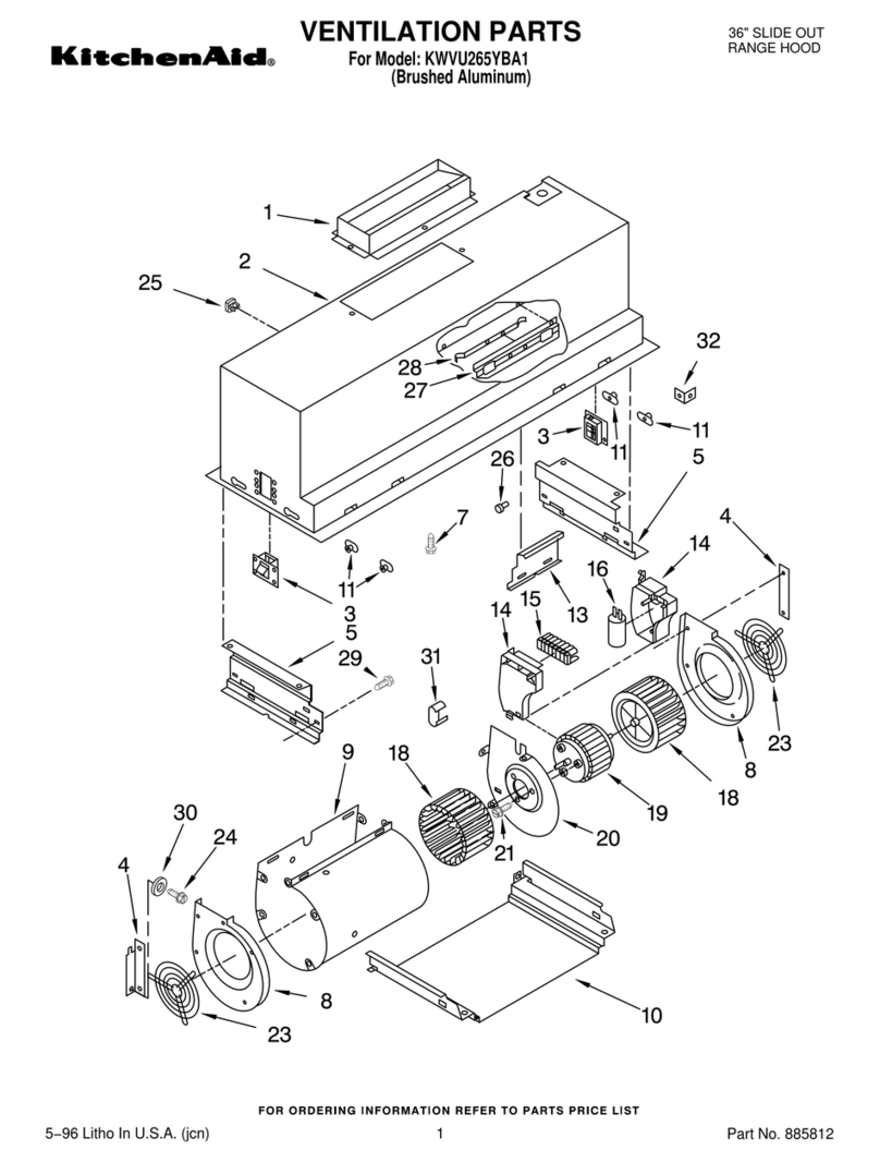 KitchenAid KWVU265YBA1 Manuel utilisateur KitchenAid KWVU265YBA1 Manuel utilisateur