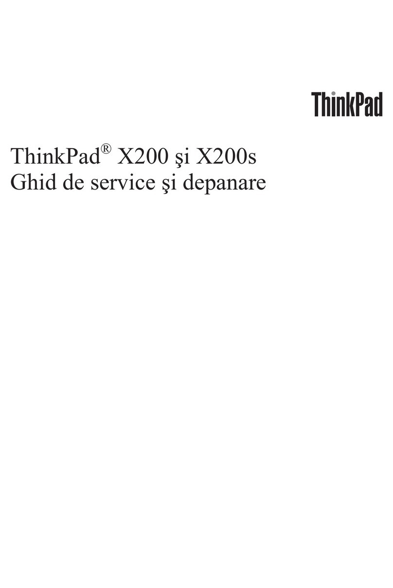 Lenovo THINKPAD X200S Mode d’emploi