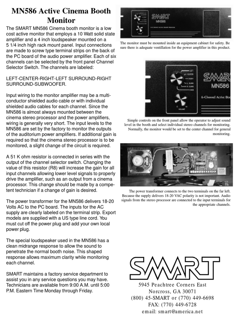 SMART MN586 Manuel utilisateur