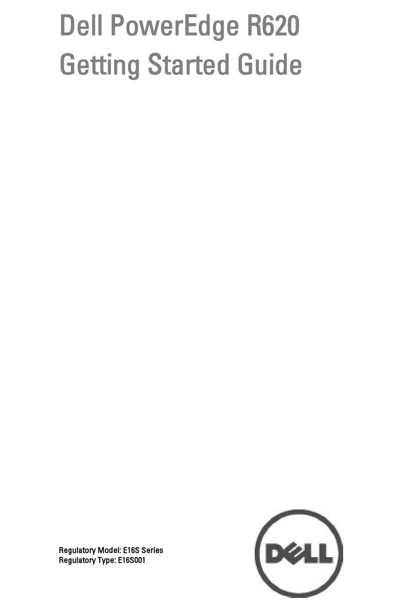 Dell PowerEdge R620 Manuel utilisateur Dell PowerEdge R620 Manuel utilisateur