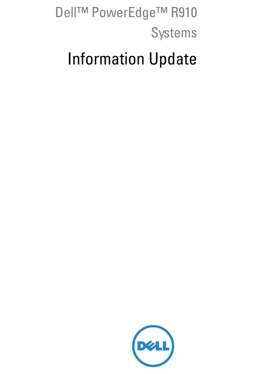 Dell PowerEdge R910 Manuel technique