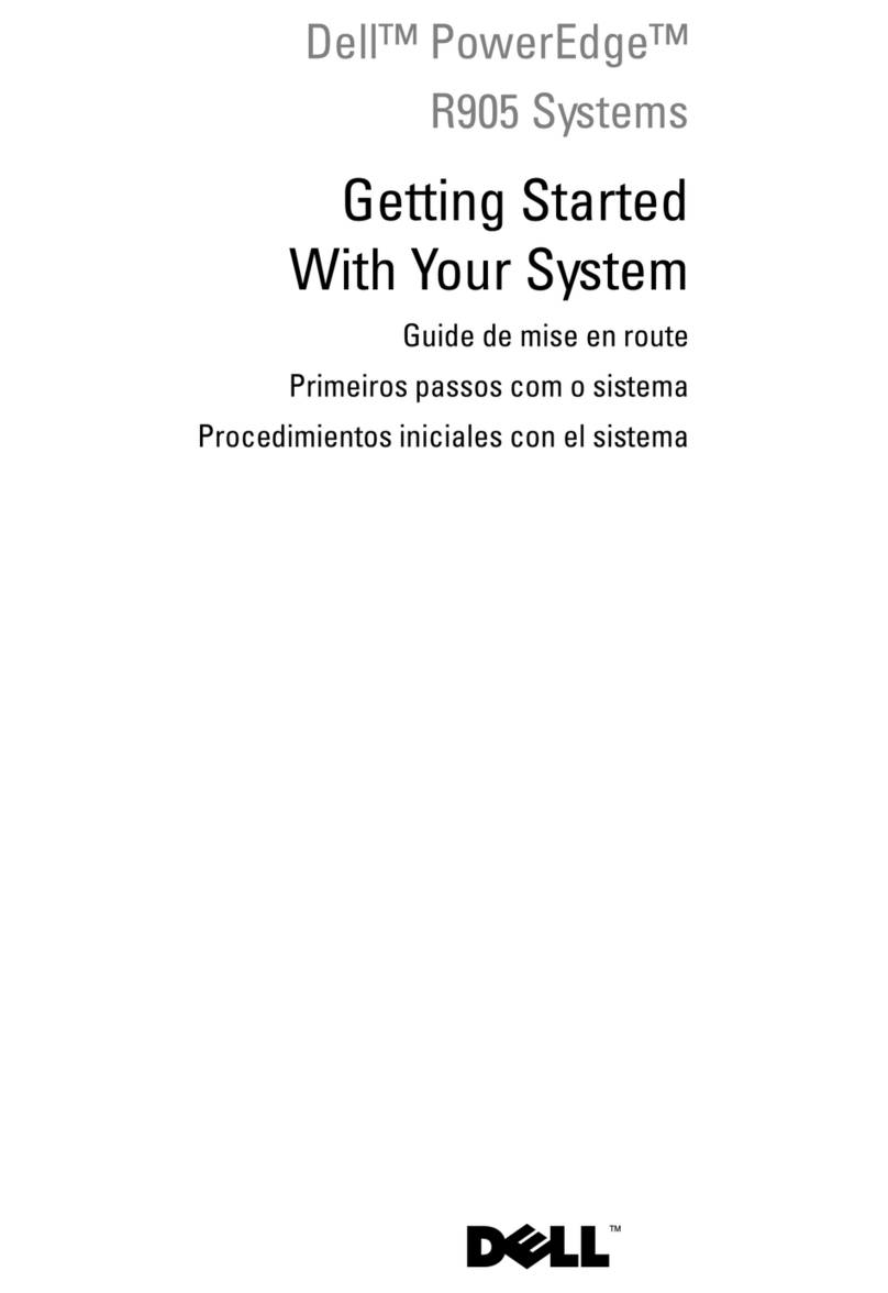 Dell PowerEdge R905 Manuel utilisateur