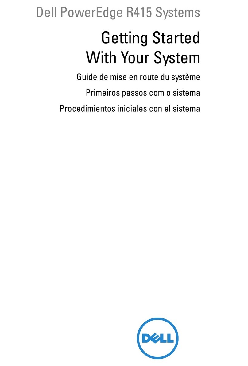 Dell PowerEdge R415 Manuel utilisateur