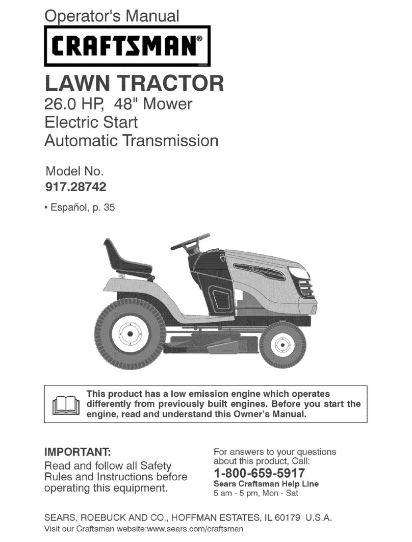 Craftsman 917.28742 Manuel utilisateur Craftsman 917.28742 Manuel utilisateur