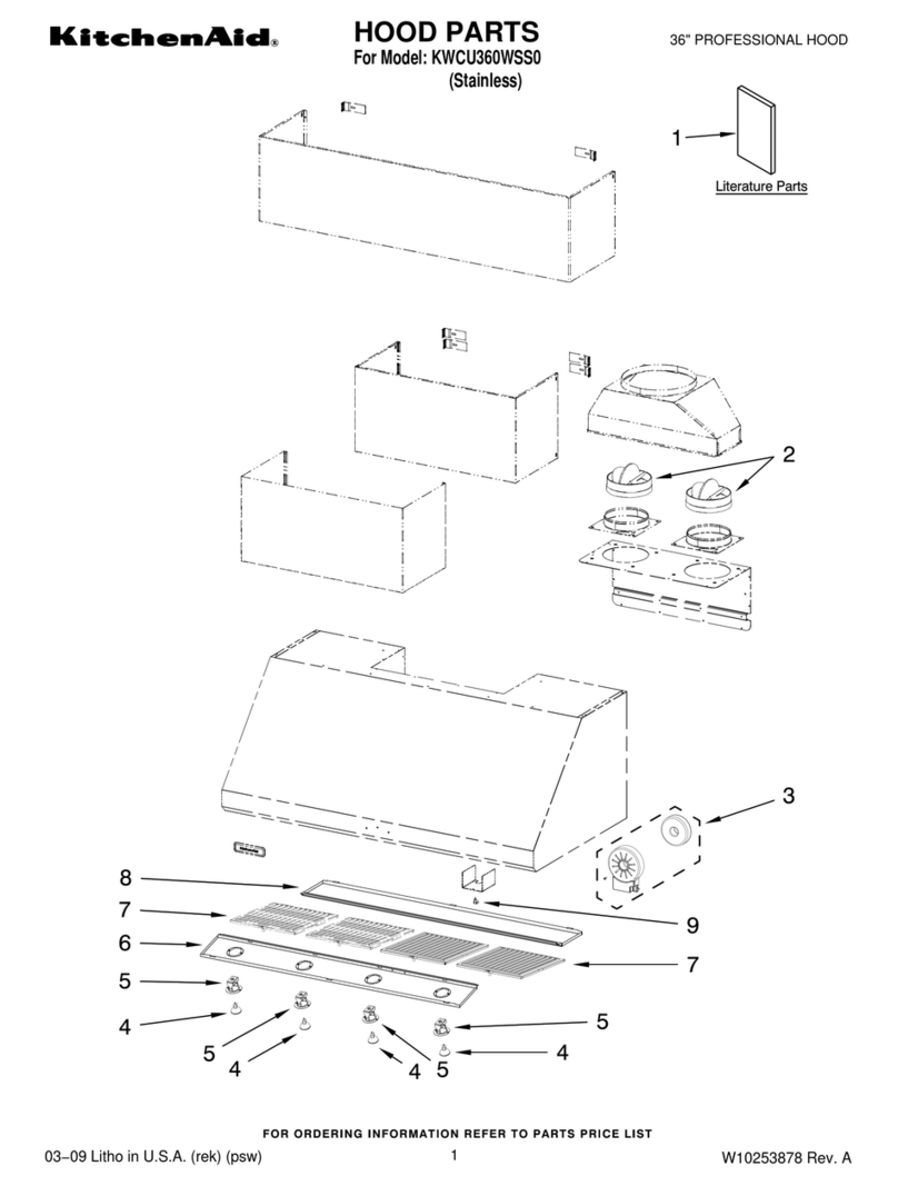 KitchenAid KWCU360WSS0 Manuel utilisateur