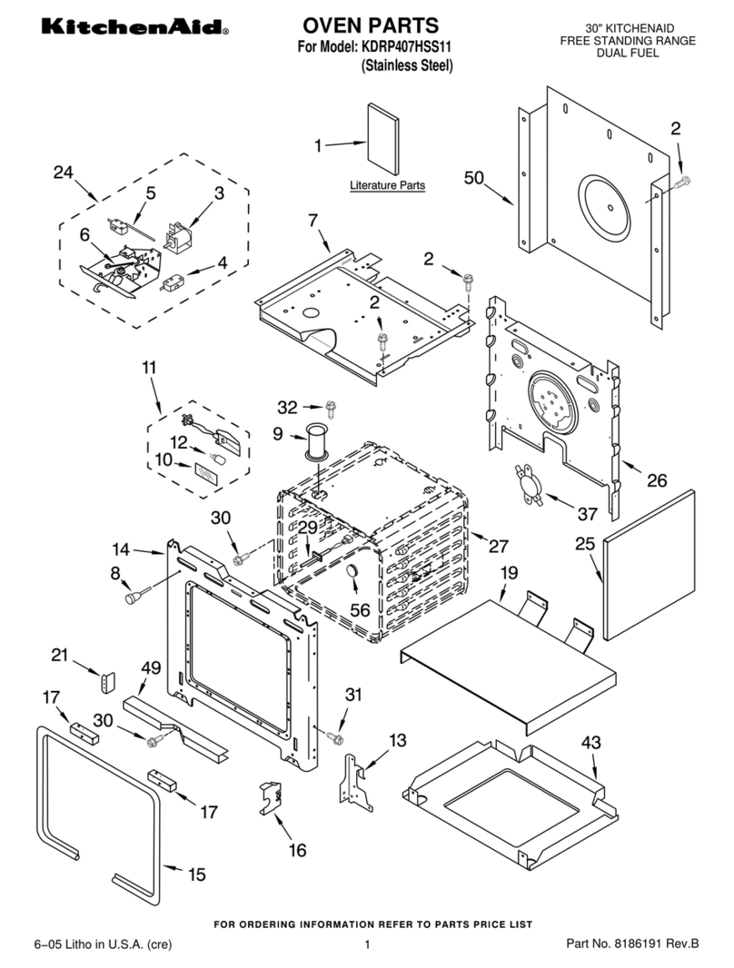 KitchenAid KDRP407HSS11 Manuel utilisateur
