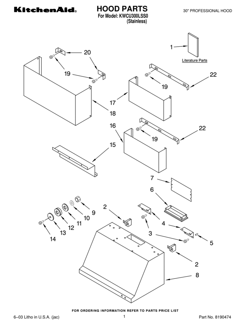 KitchenAid KWCU300LSS0 Manuel utilisateur
