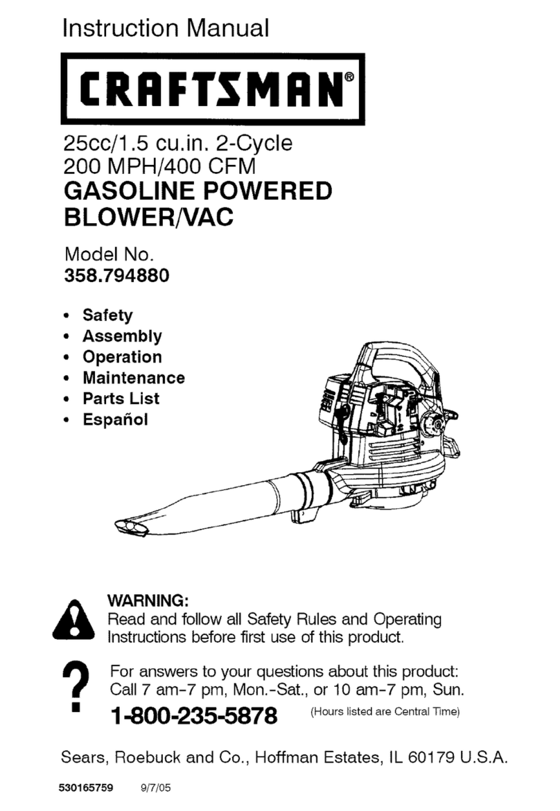 Craftsman 358.794880 Manuel utilisateur