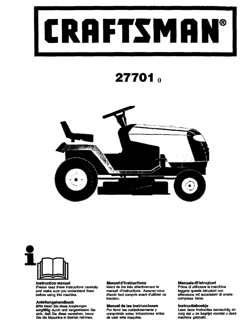 Craftsman 27701 Manuel utilisateur