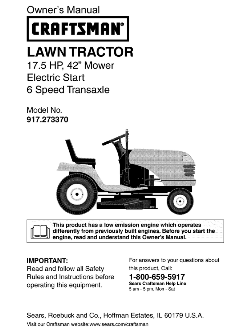 Craftsman 917.273370 Manuel utilisateur