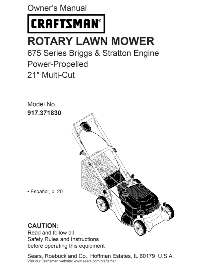 Craftsman 917.371830 Manuel utilisateur