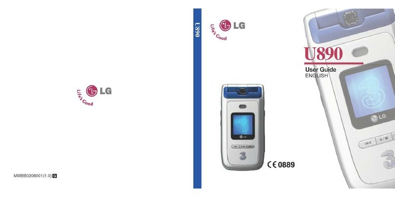 LG U890 Manuel utilisateur