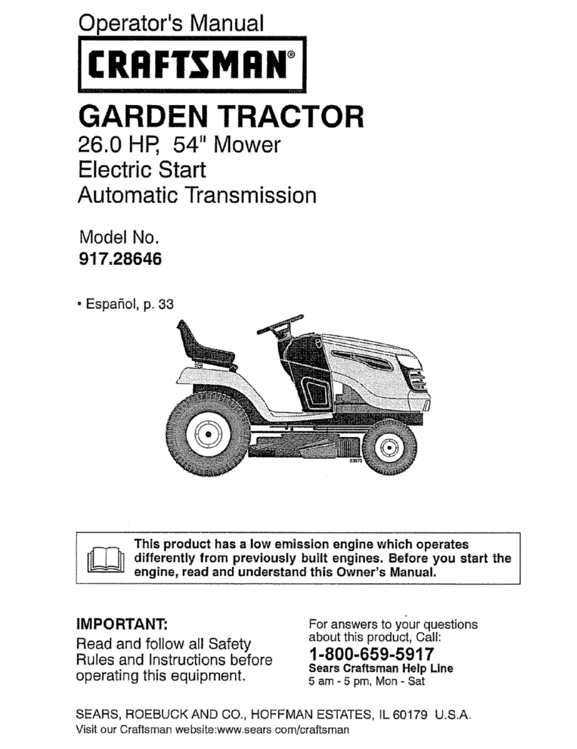 Craftsman 917.286460 Manuel utilisateur