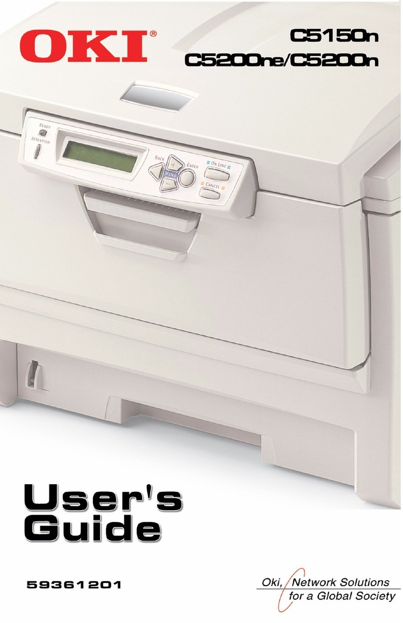 Oki C5150n Manuel utilisateur