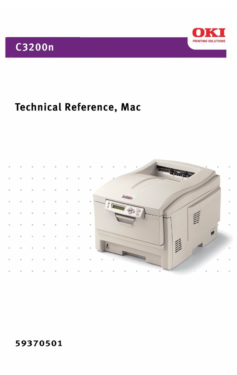Oki C3200n Manuel de service
