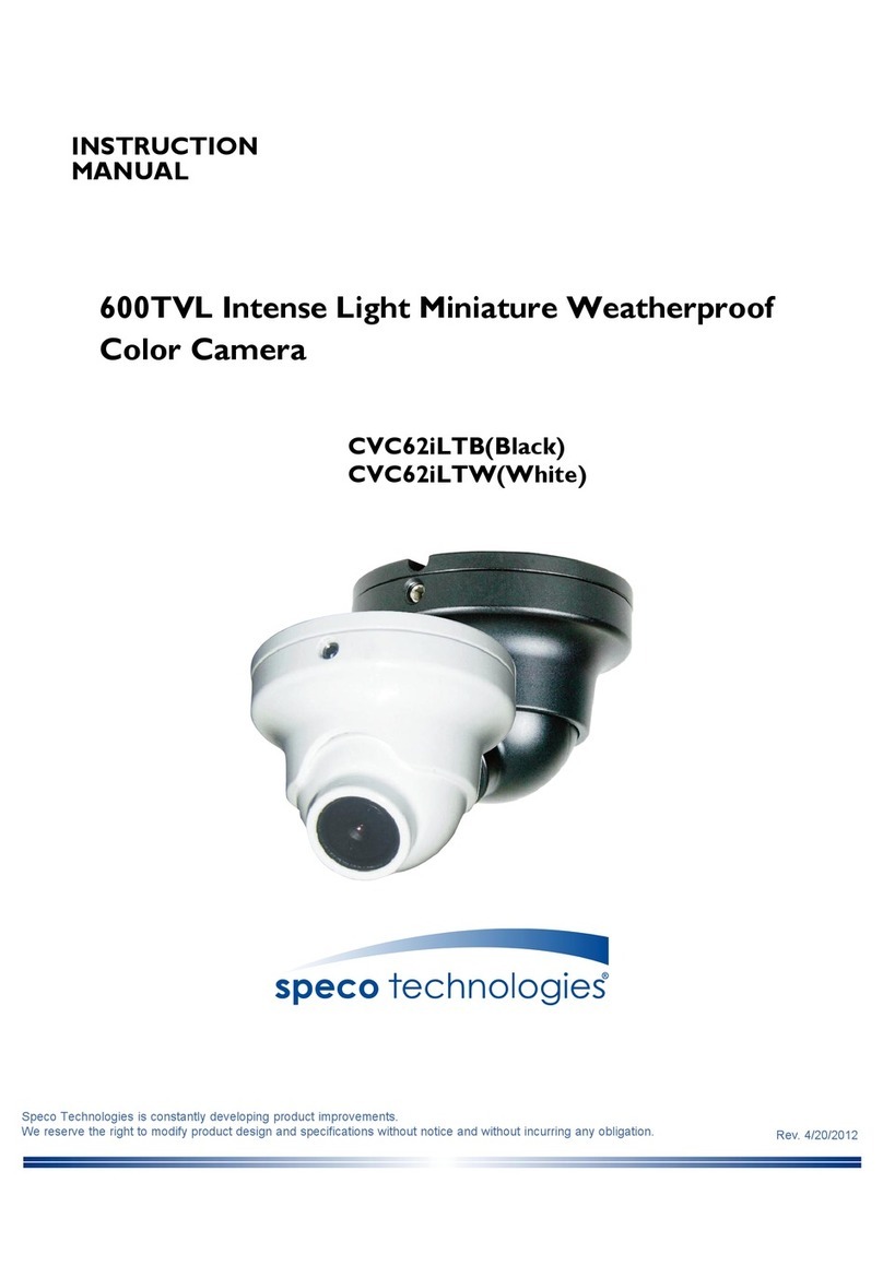 Speco CVC62iLTB Manuel utilisateur Speco CVC62iLTB Manuel utilisateur