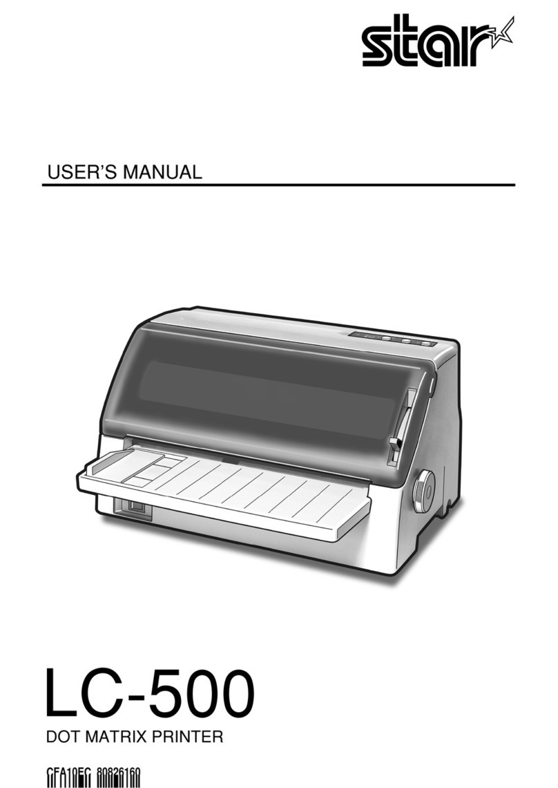 Star Micronics LC-500 Manuel utilisateur