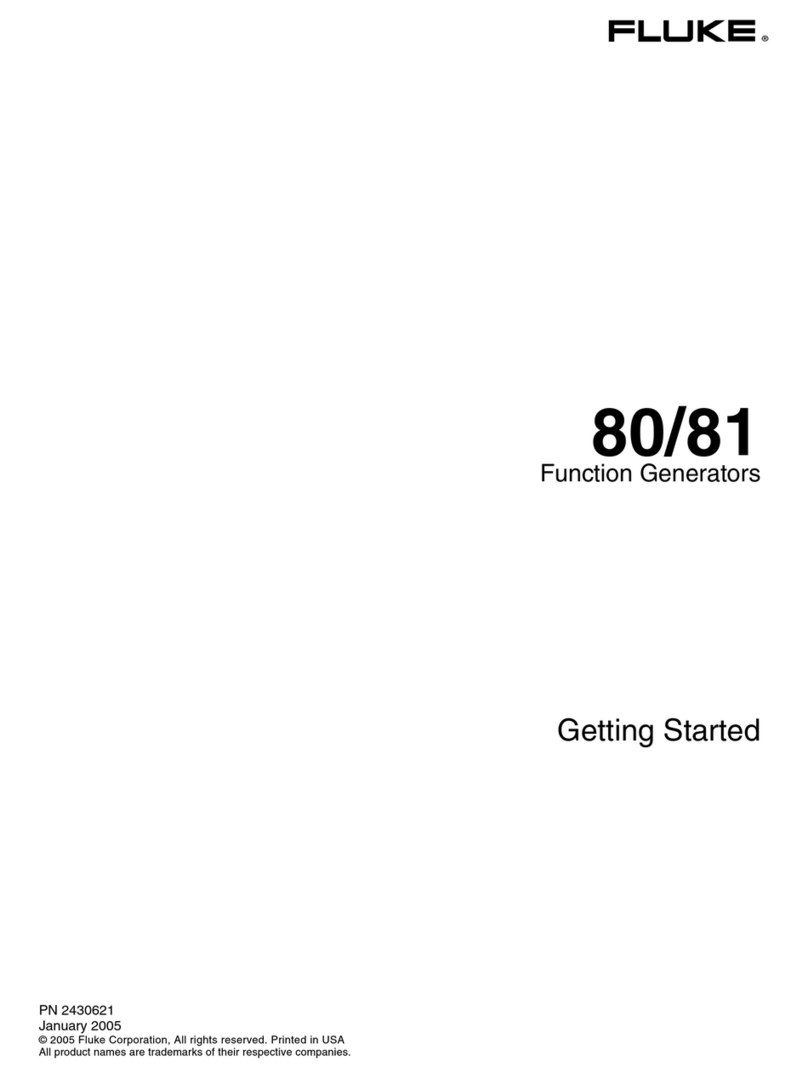 Fluke 80 Series V Manuel utilisateur