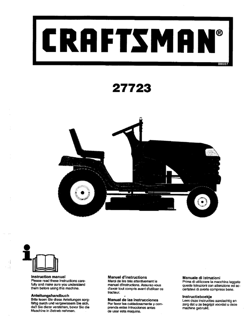 Craftsman 27723 Manuel utilisateur
