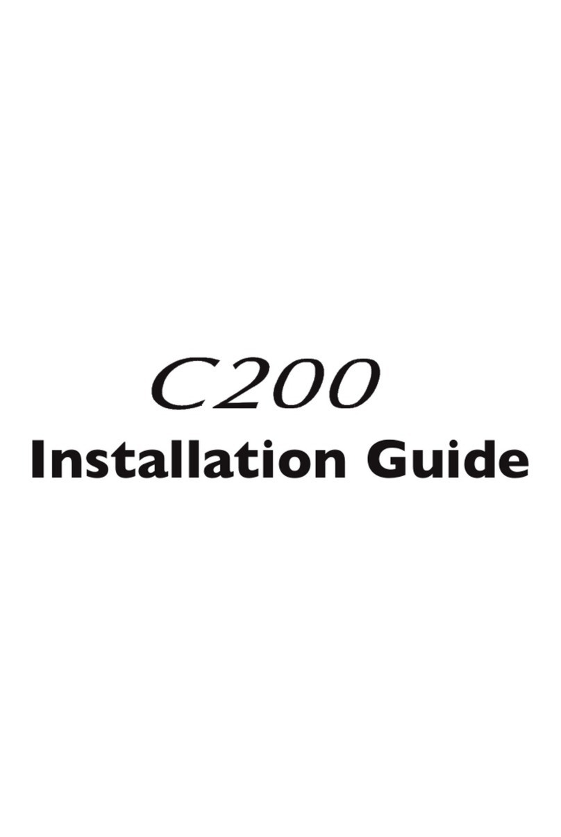 Solid State Logic C200  routing guide Manuel utilisateur