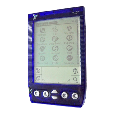 Handspring Visor Manuel utilisateur