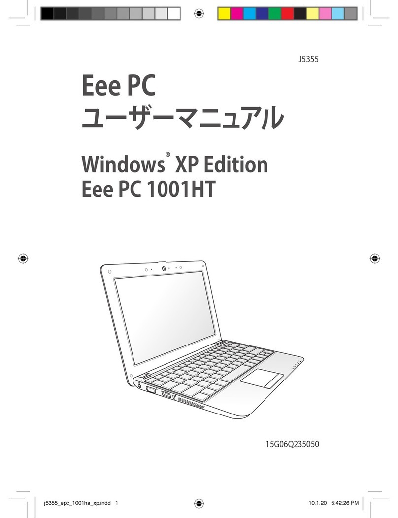 Asus Eee PC 1001HT Manuel utilisateur